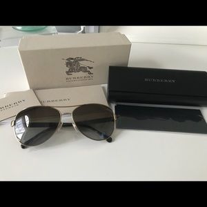 Burberry Polarized Sunglasses - NEW in box!